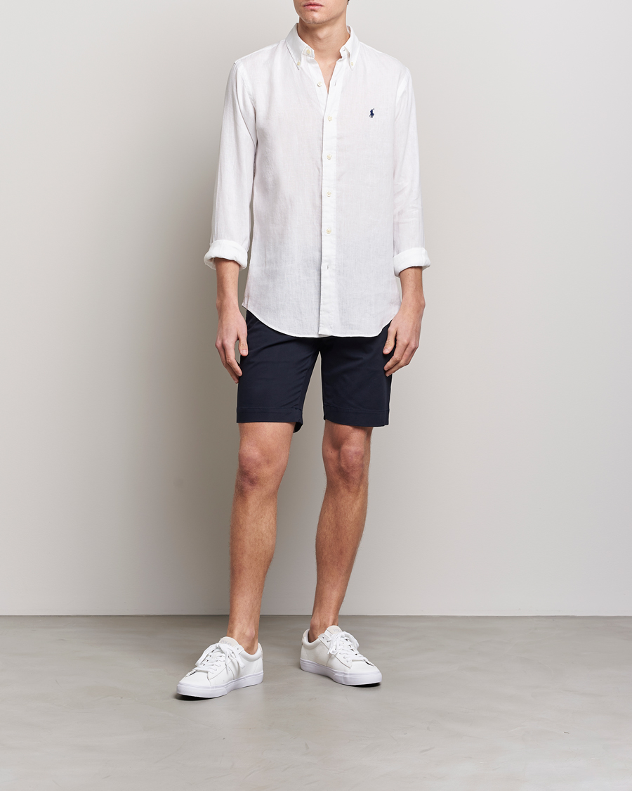 Uomini | Pantaloncini | Polo Ralph Lauren | Tailored Slim Fit Shorts Aviator Navy