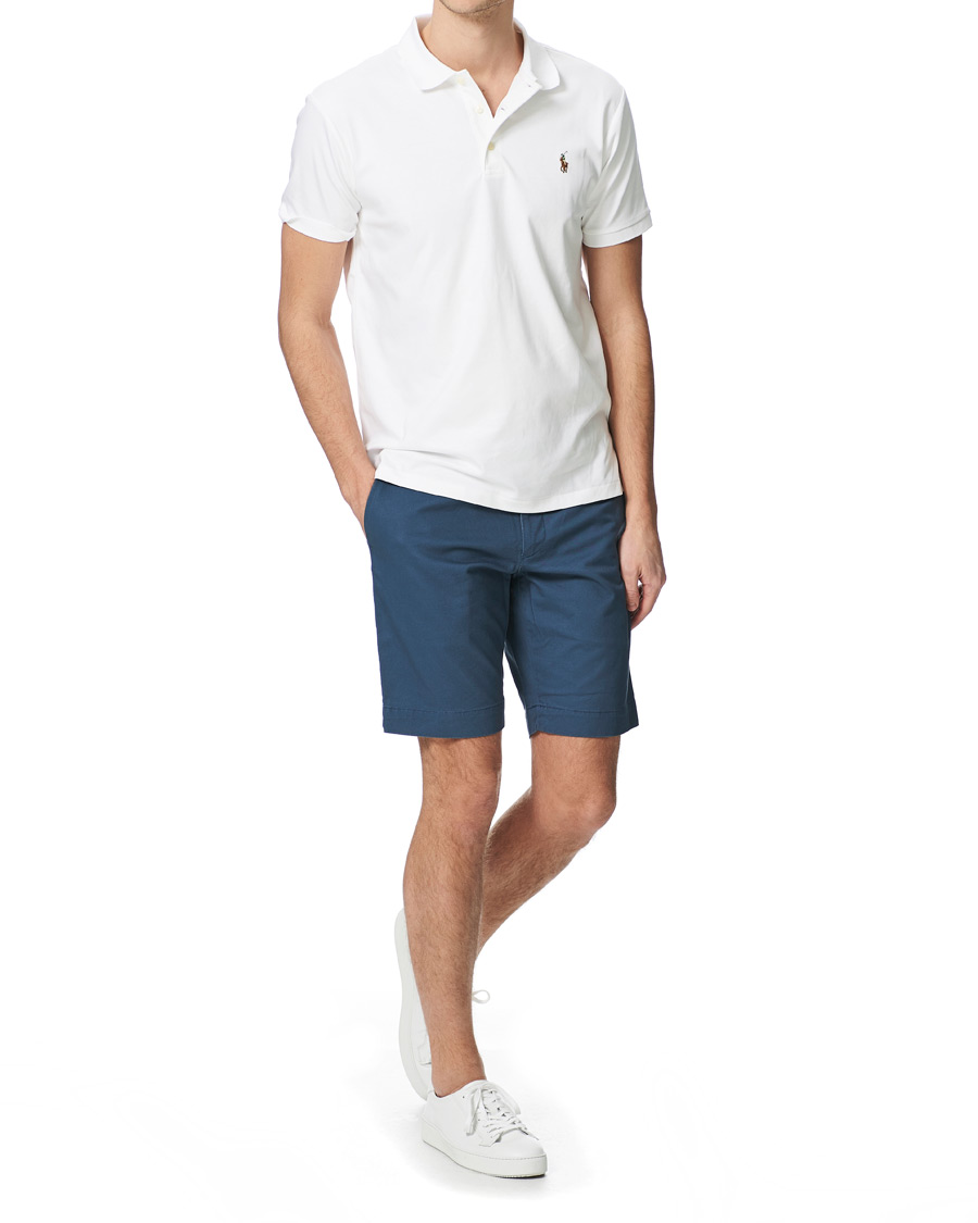 Uomini | Pantaloncini | Polo Ralph Lauren | Tailored Slim Fit Shorts Blue Corsair