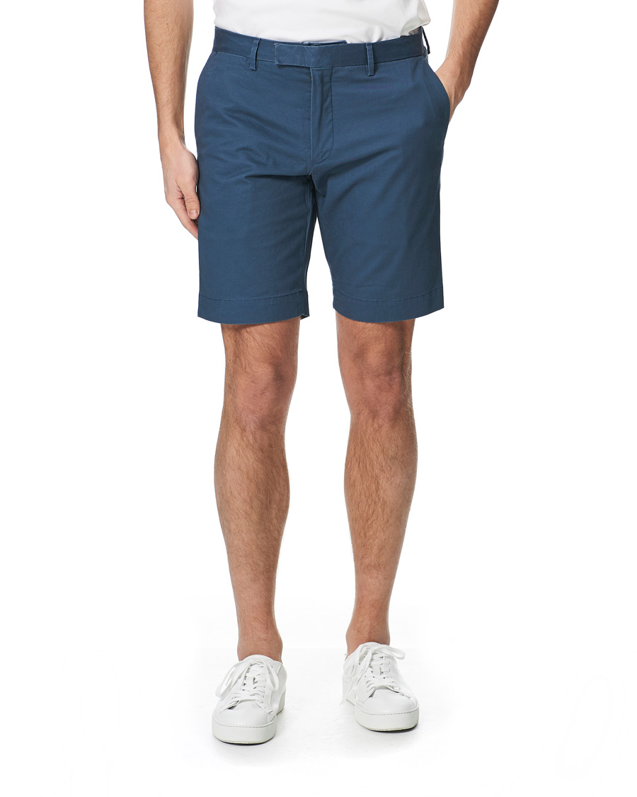 Uomini | Pantaloncini | Polo Ralph Lauren | Tailored Slim Fit Shorts Blue Corsair