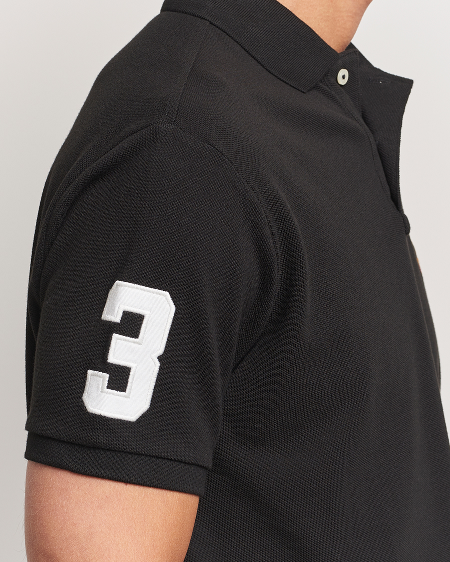 Uomini | Polo | Polo Ralph Lauren | Custom Slim Fit Match Club Polo Black