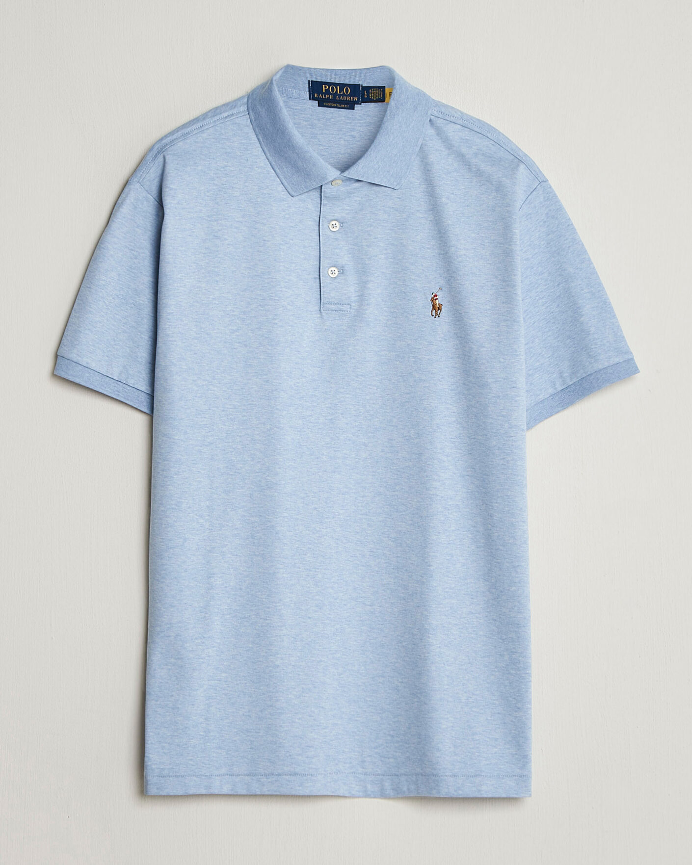 Uomini | Polo | Polo Ralph Lauren | Luxury Pima Cotton Polo Jamaica Heather