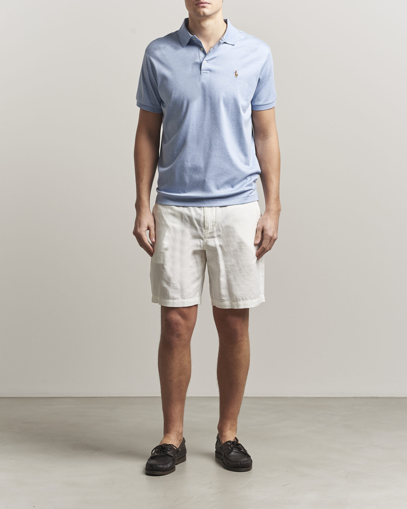 Uomini | Polo | Polo Ralph Lauren | Luxury Pima Cotton Polo Jamaica Heather