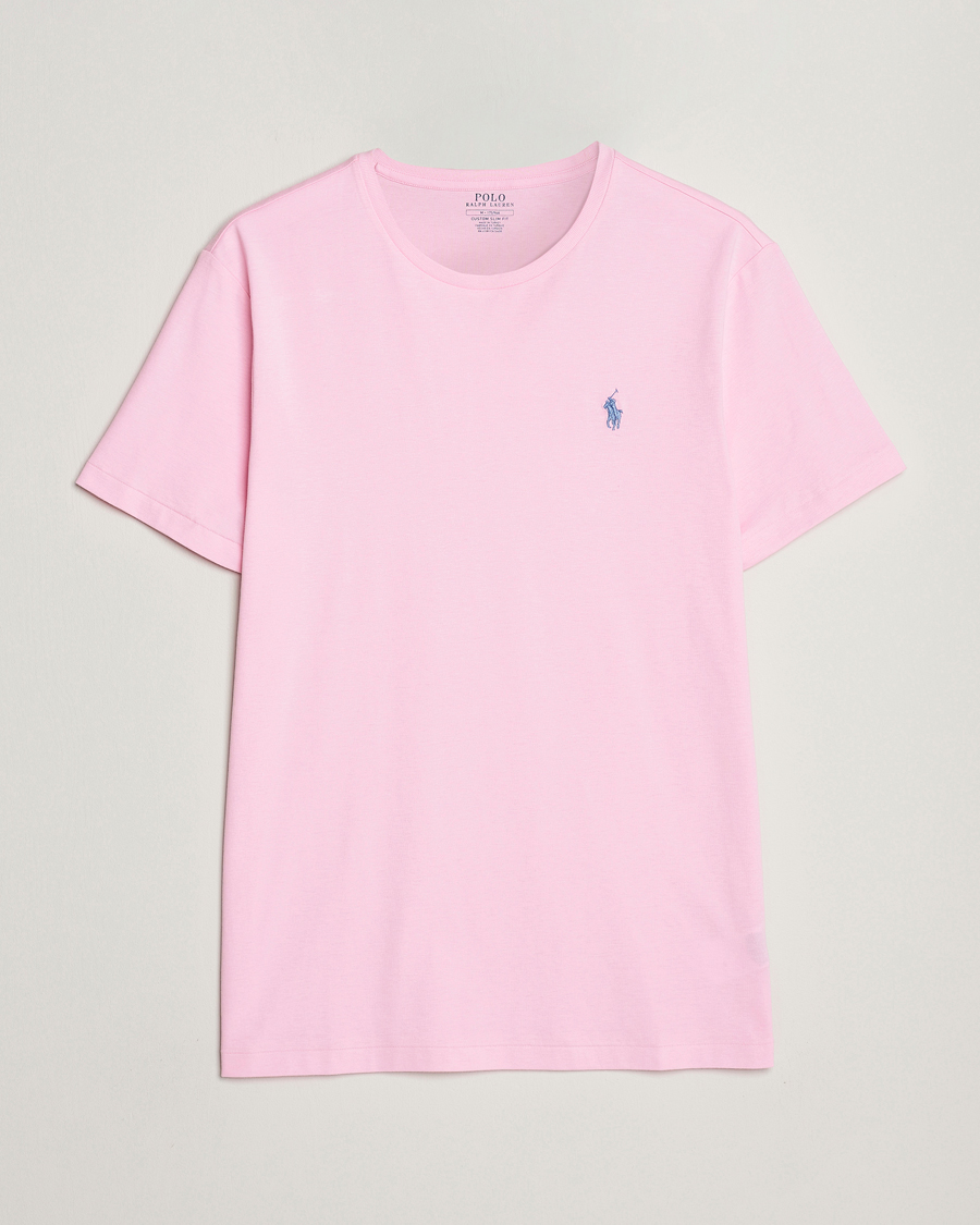 Uomini | T-shirt | Polo Ralph Lauren | Crew Neck T-Shirt Carmel Pink