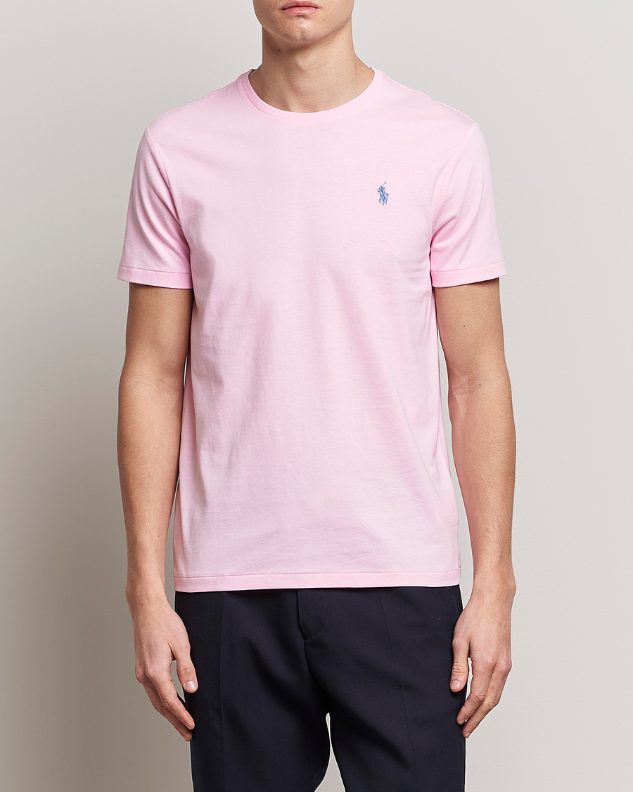 Uomini | T-shirt | Polo Ralph Lauren | Crew Neck T-Shirt Carmel Pink