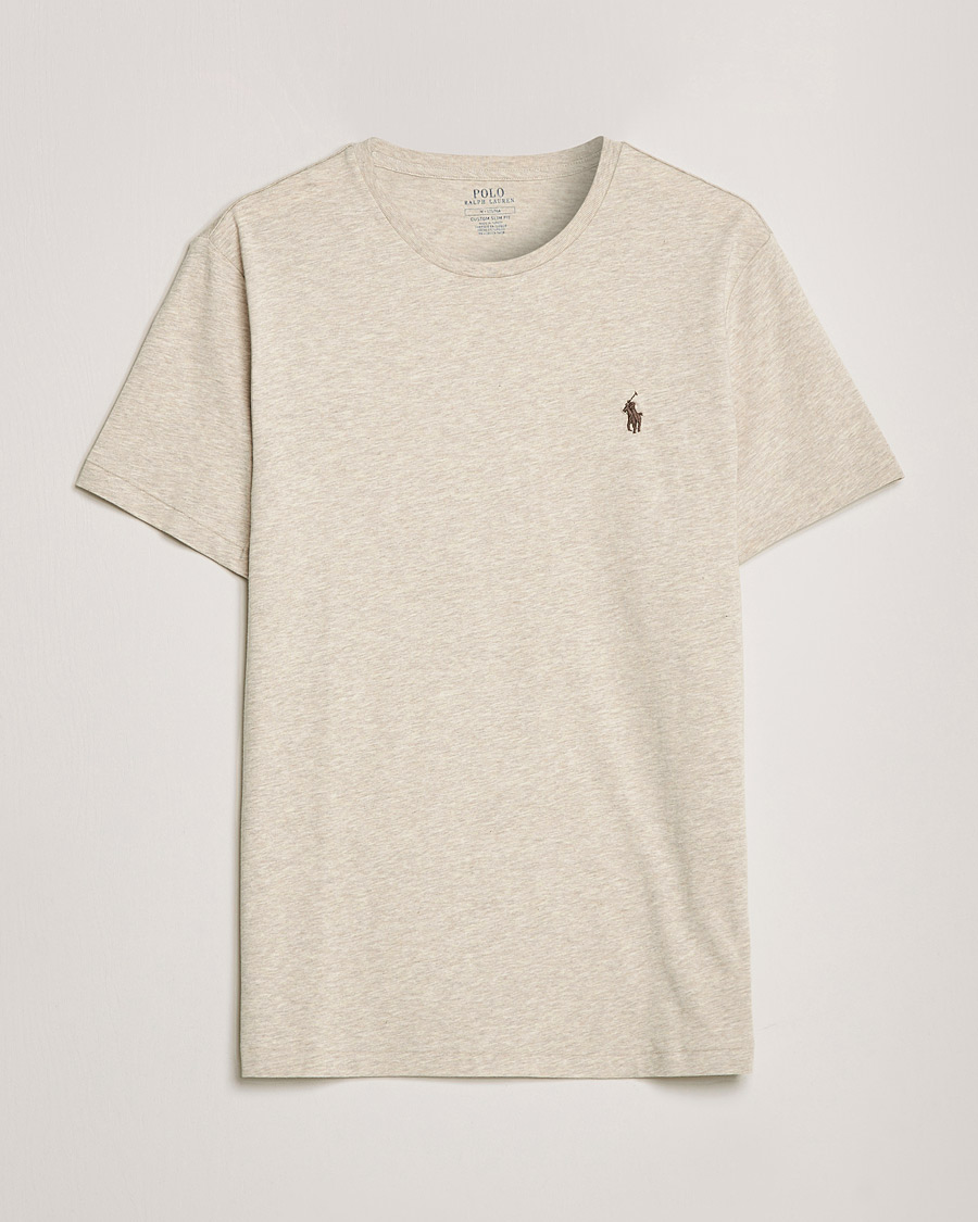 Uomini | T-shirt | Polo Ralph Lauren | Crew Neck T-Shirt Expedition Dune Heather