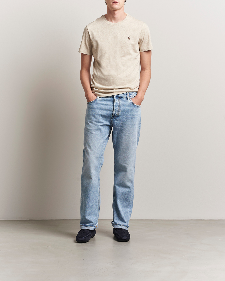 Uomini | T-shirt | Polo Ralph Lauren | Crew Neck T-Shirt Expedition Dune Heather
