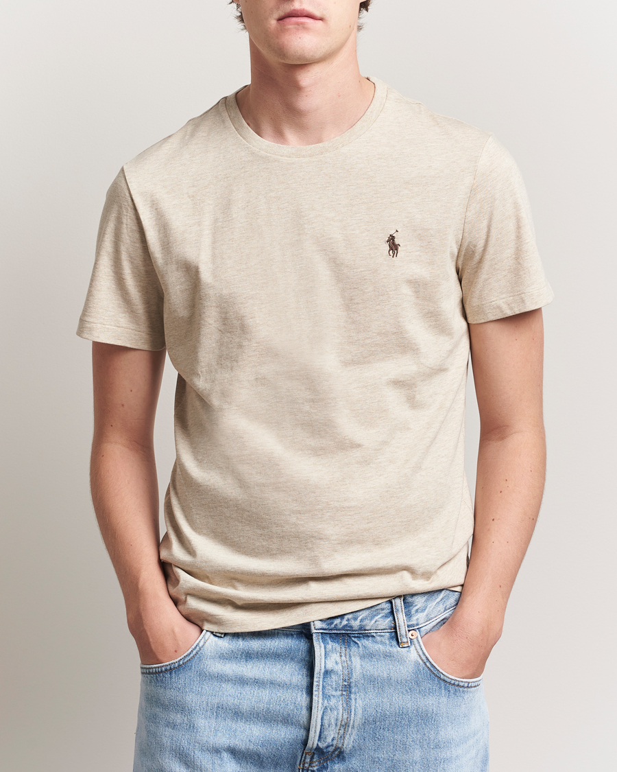 Uomini | T-shirt | Polo Ralph Lauren | Crew Neck T-Shirt Expedition Dune Heather