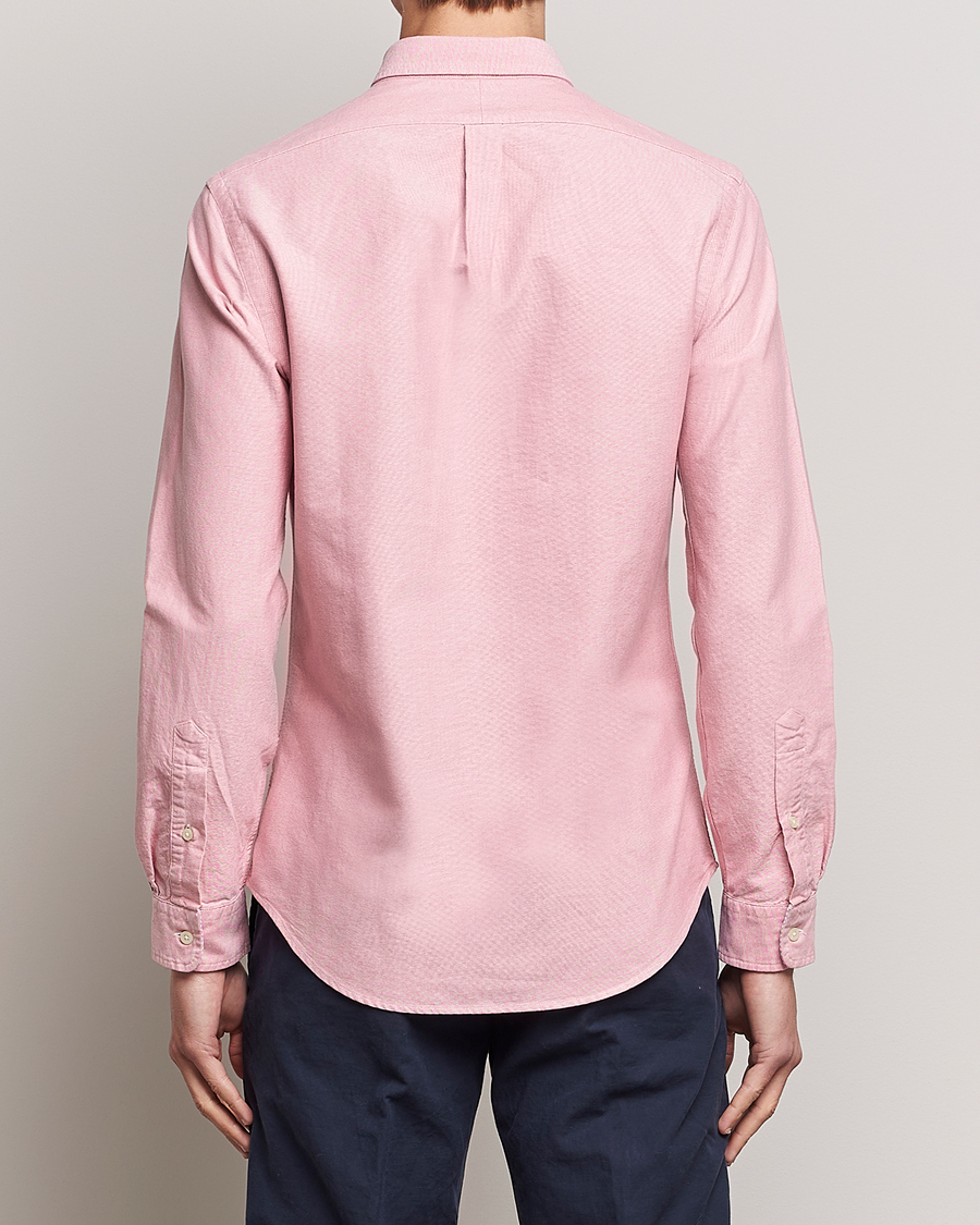 Uomini | Camicie | Polo Ralph Lauren | Slim Fit Oxford Button Down Shirt Sunrise Red