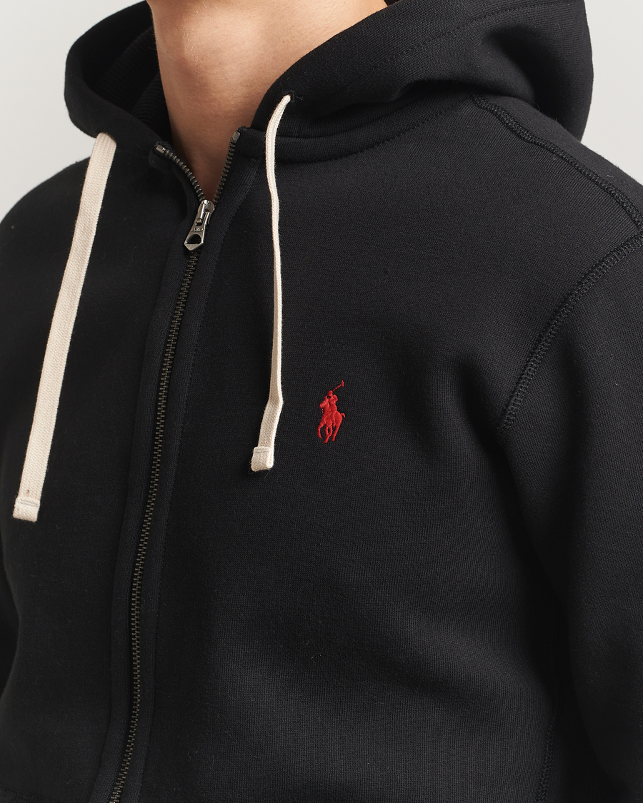 Uomini | Maglieria | Polo Ralph Lauren | Athletic Fleece Full-Zip Hoodie Polo Black