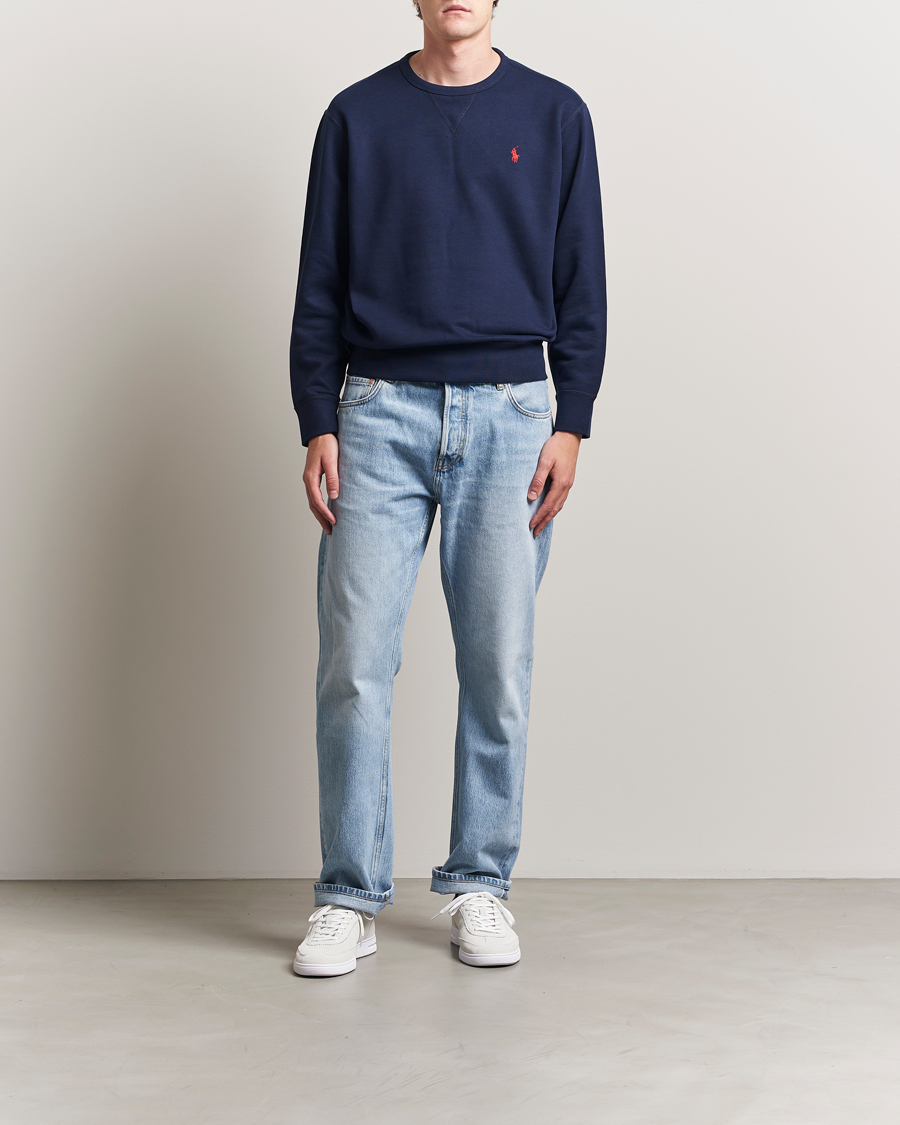 Uomini | Maglieria | Polo Ralph Lauren | Crew Neck Sweatshirt Cruise Navy
