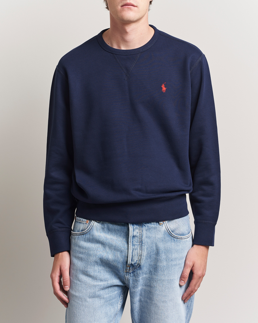 Uomini | Maglieria | Polo Ralph Lauren | Crew Neck Sweatshirt Cruise Navy