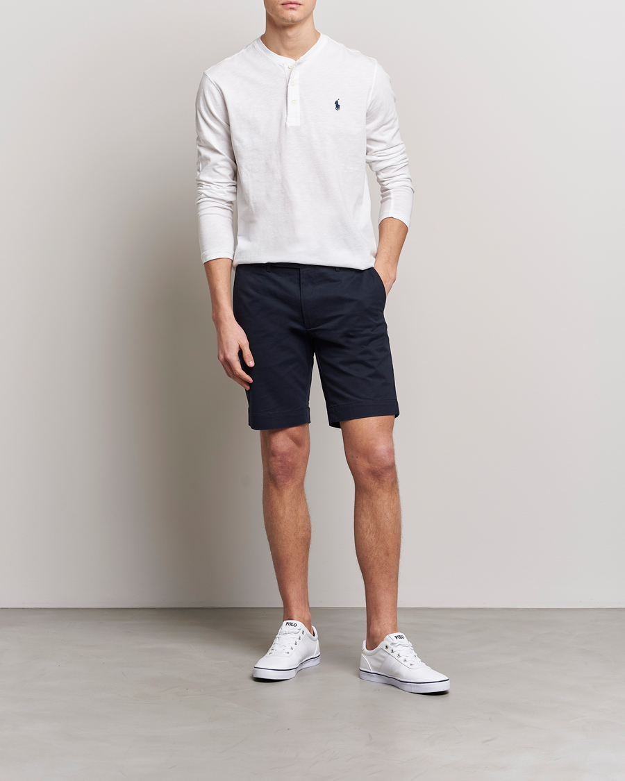 Uomini | Maglieria | Polo Ralph Lauren | Slub Jersey Henley White