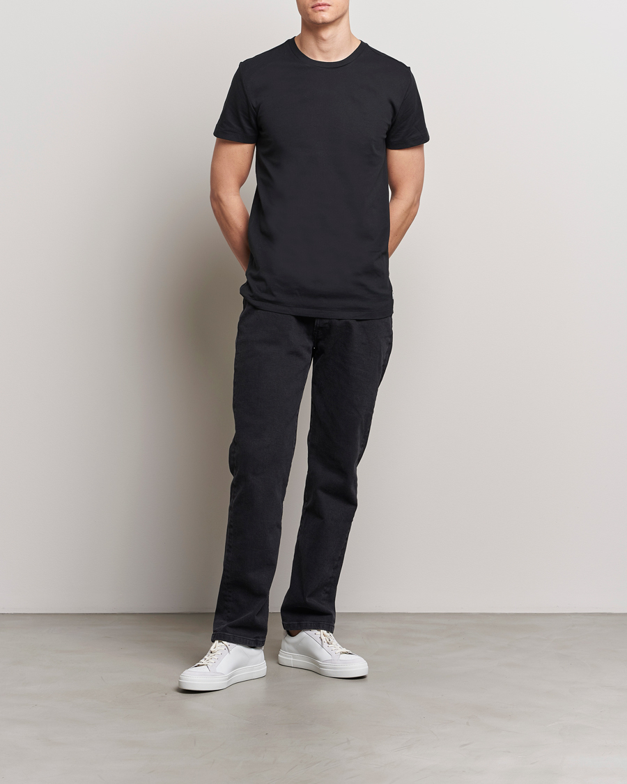 Uomini | T-shirt | Polo Ralph Lauren | 3-Pack Crew Neck T-Shirt White/Black/Andover Heather