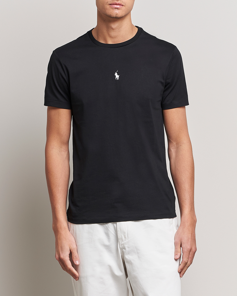 Uomini | T-shirt | Polo Ralph Lauren | Chest Crew Neck Tee Black