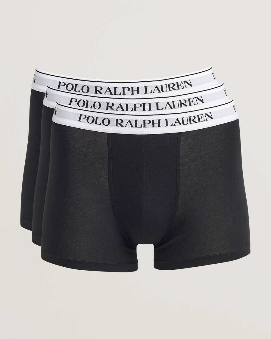Uomini | Biancheria intima | Polo Ralph Lauren | 3-Pack Trunk Black