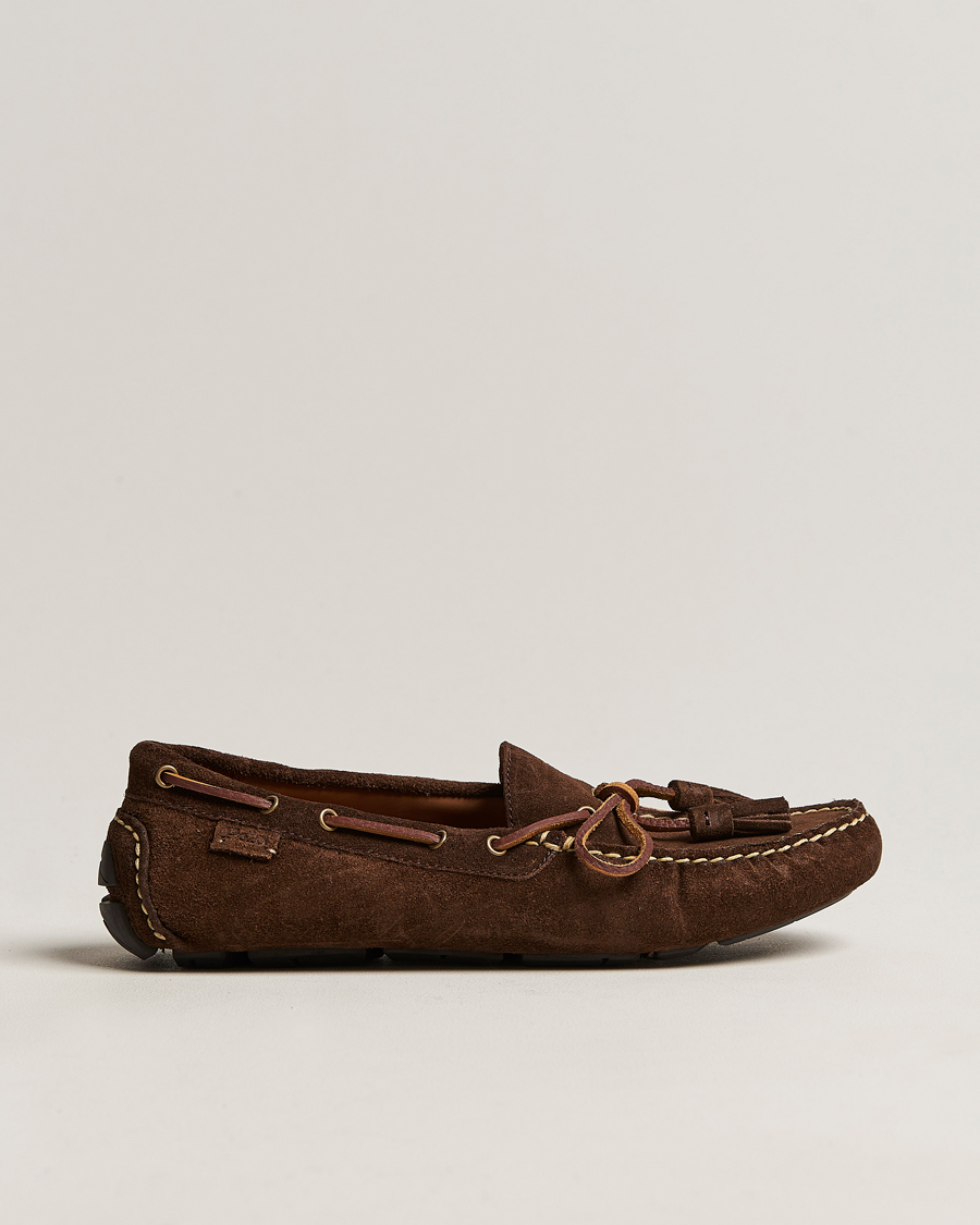 Uomini | Polo Ralph Lauren Anders Suede Driving Shoe Chocolate Brown | Polo Ralph Lauren | Anders Suede Driving Shoe Chocolate Brown