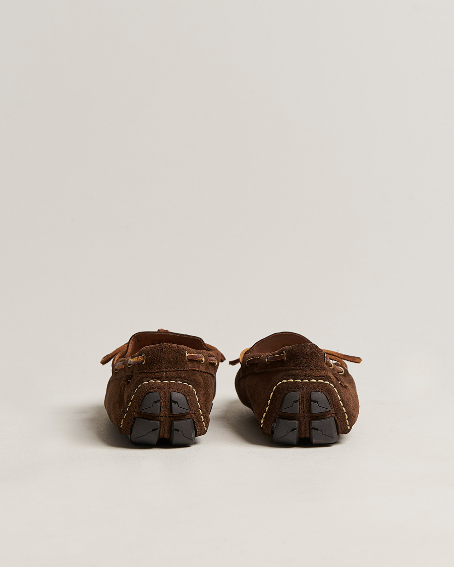 Uomini | Polo Ralph Lauren Anders Suede Driving Shoe Chocolate Brown | Polo Ralph Lauren | Anders Suede Driving Shoe Chocolate Brown