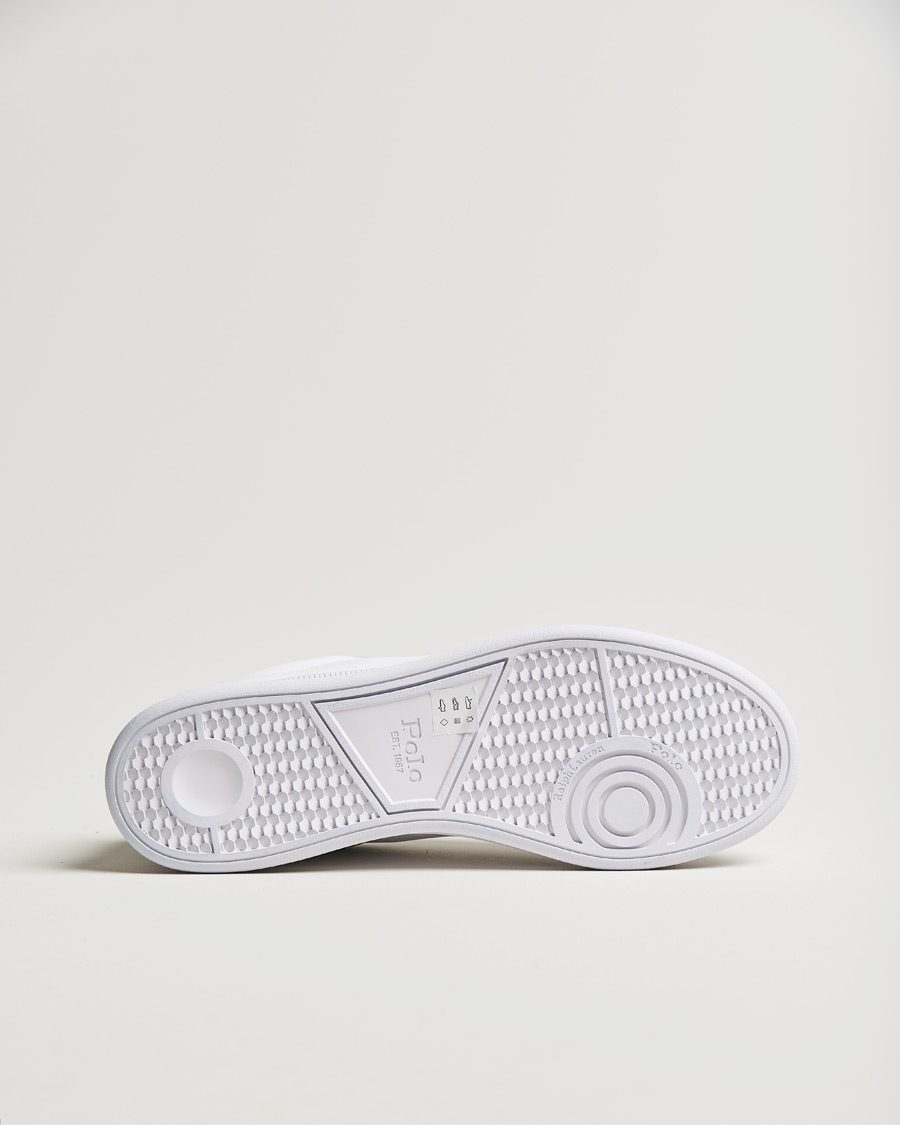 Uomini | Sneakers | Polo Ralph Lauren | Heritage Court Sneakers White/College Green