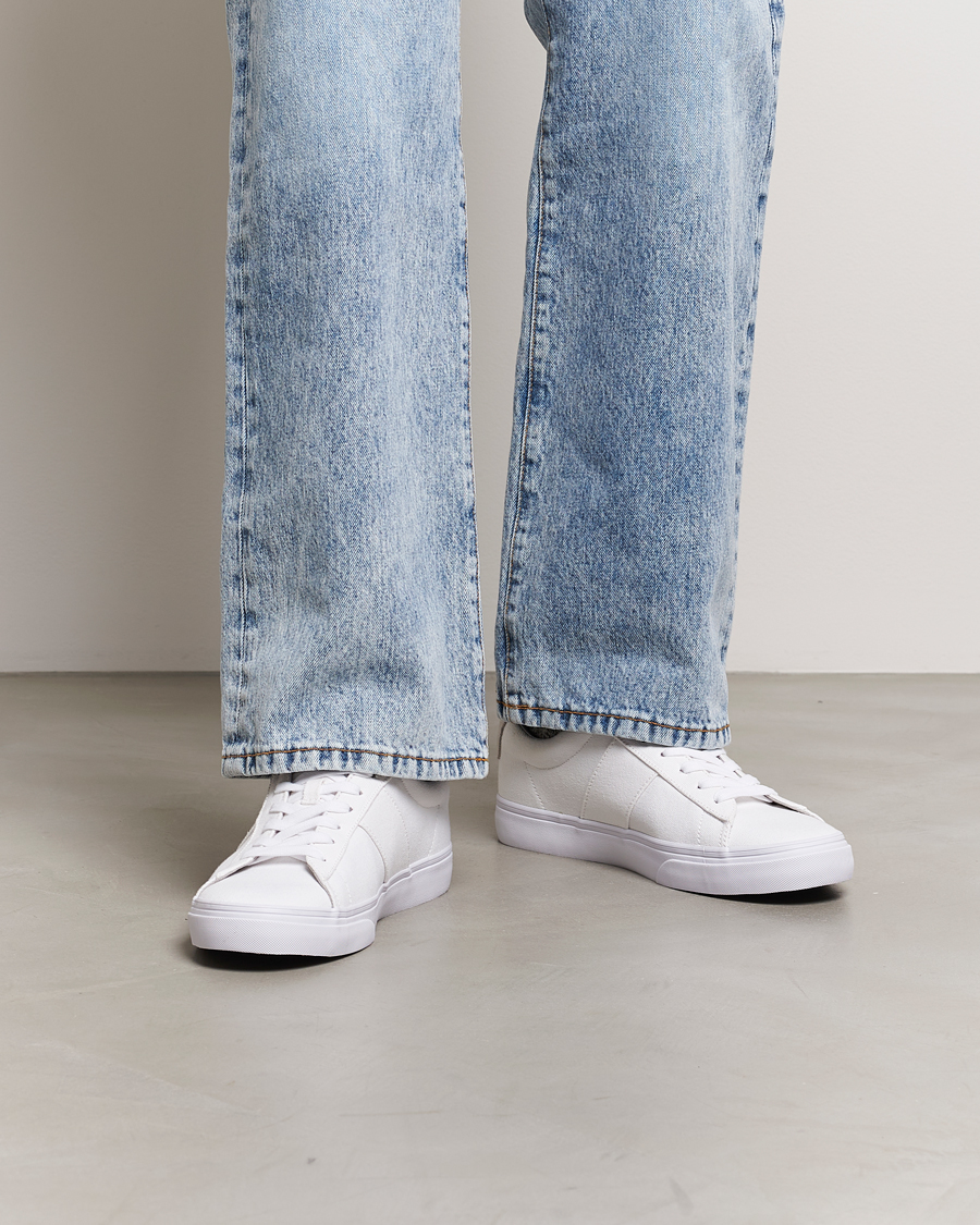 Uomini | Sneakers | Polo Ralph Lauren | Sayer Canvas Sneakers White