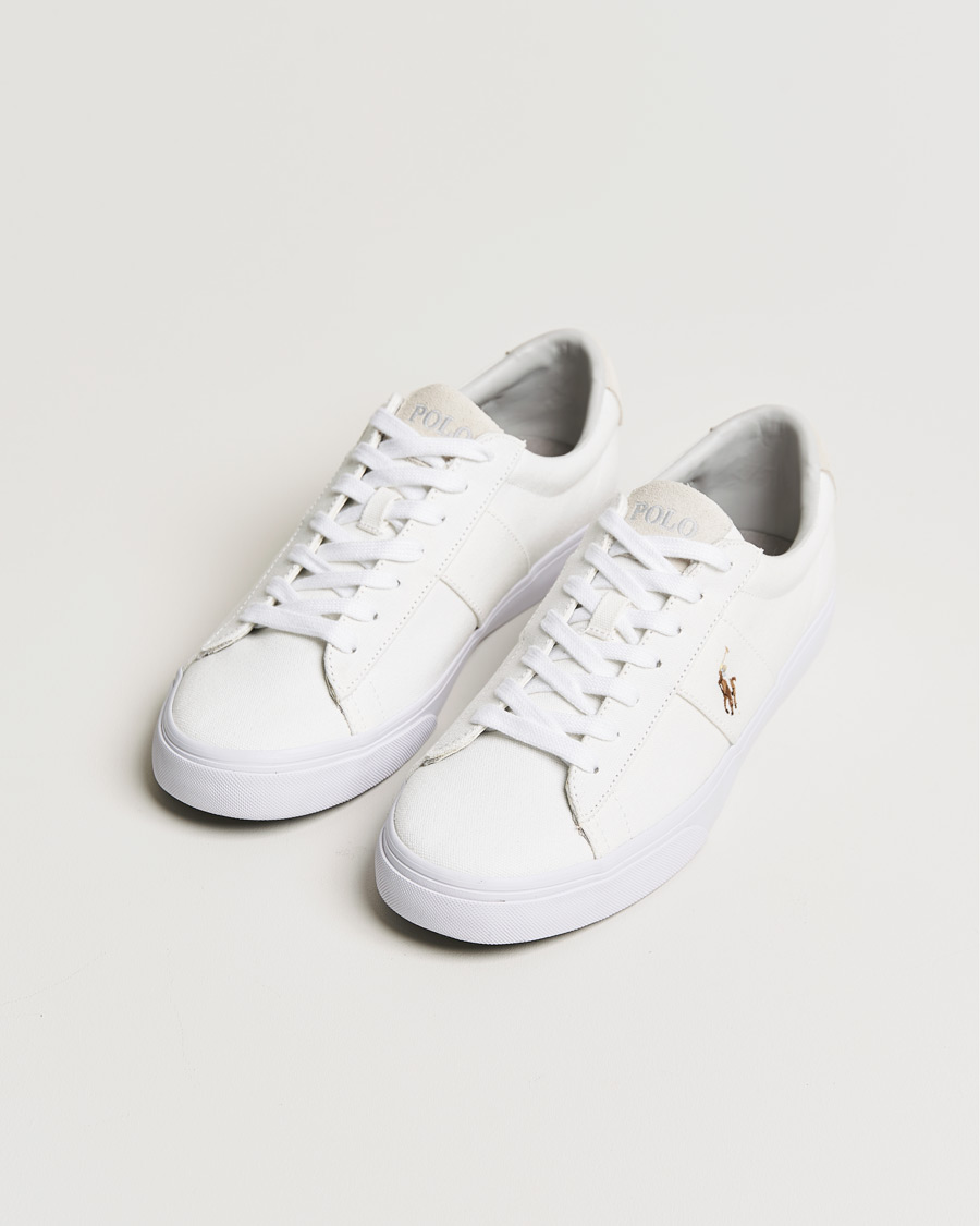 Uomini | Sneakers | Polo Ralph Lauren | Sayer Canvas Sneakers White