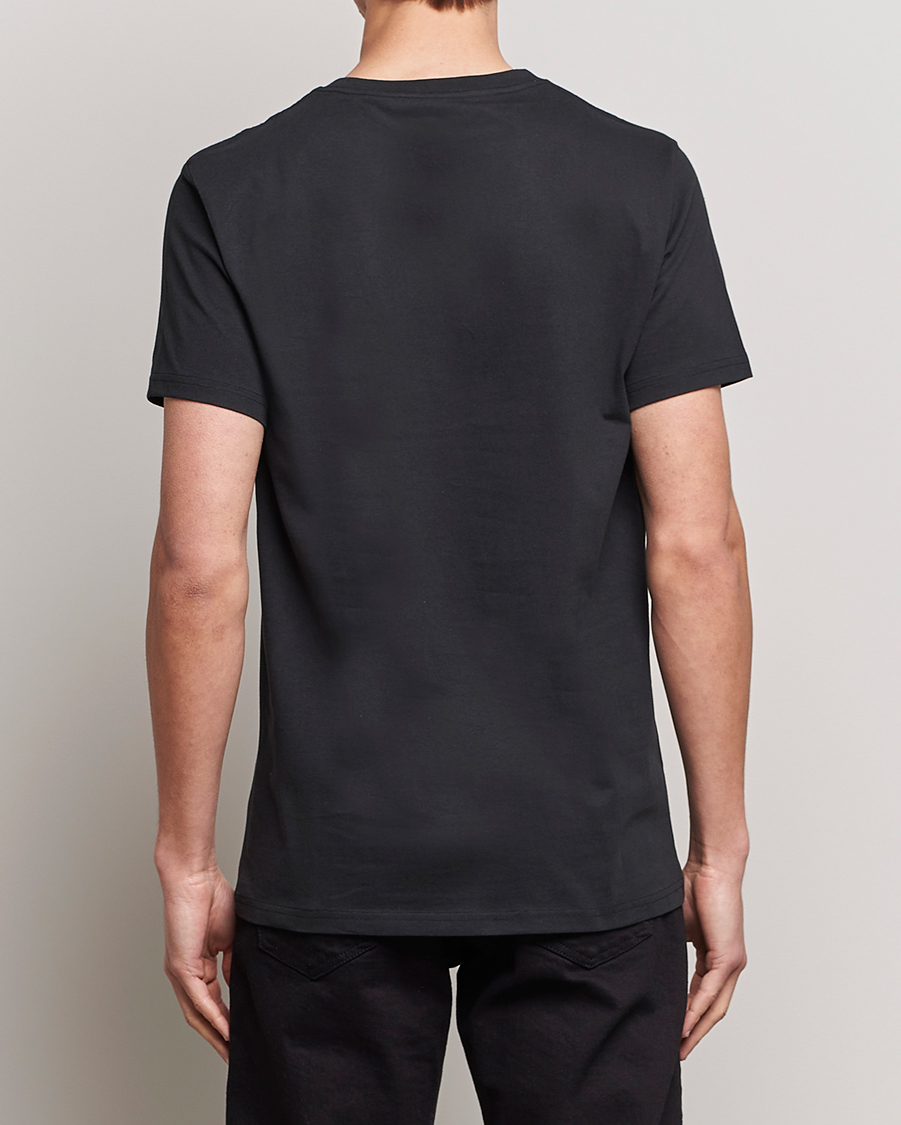 Uomini | T-shirt | Bread & Boxers | Crew Neck Regular T-Shirt Black