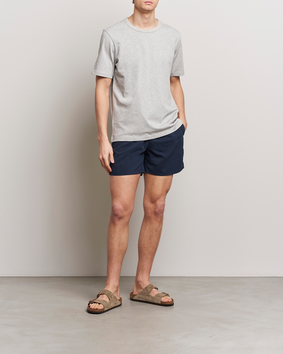 Uomini | Costumi da bagno | Bread & Boxers | Swimshorts Navy Blue