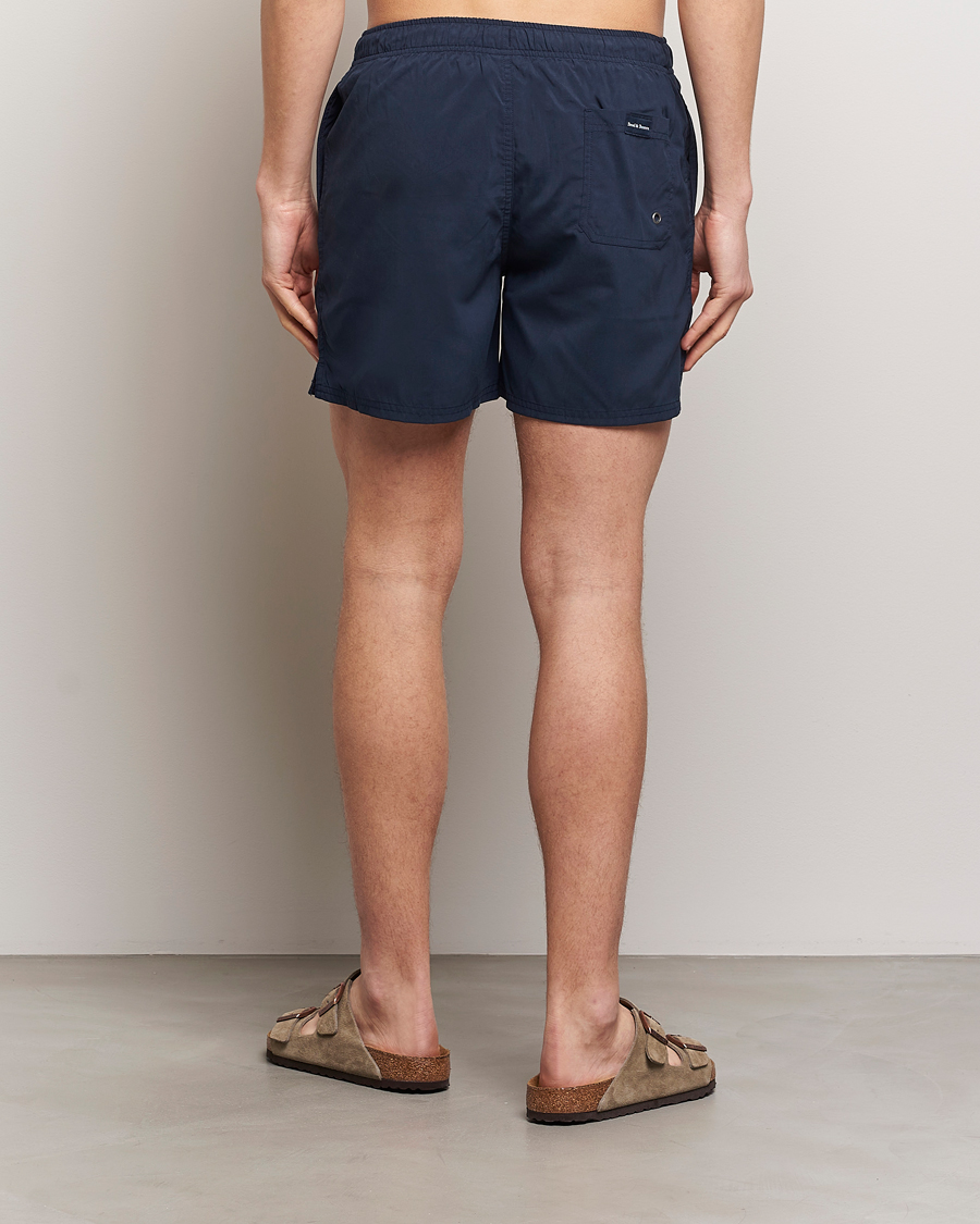 Uomini | Costumi da bagno | Bread & Boxers | Swimshorts Navy Blue