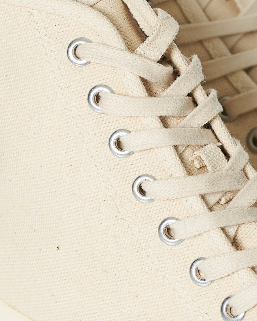 Uomini | Superga Artifact MS Japanese Canvas High Sneaker White Mastice | Superga | Artifact MS Japanese Canvas High Sneaker White Mastice