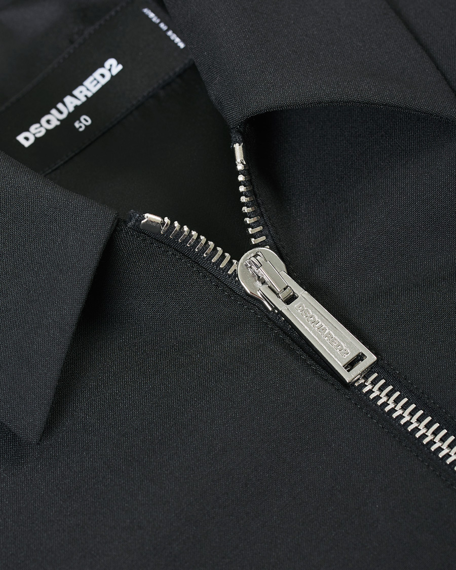 Uomini | Giacche | Dsquared2 | Fluo Sign Bomber Jacket Black