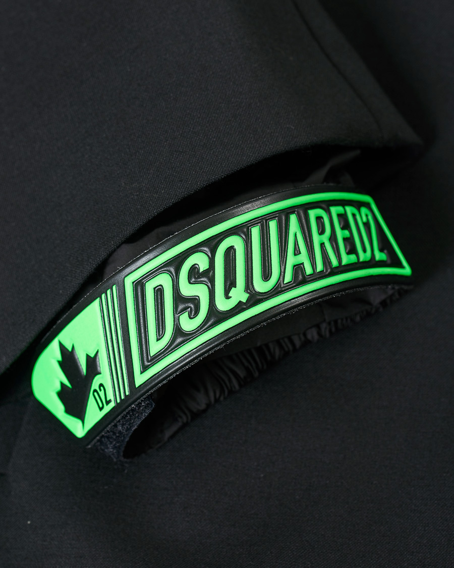 Uomini | Giacche | Dsquared2 | Fluo Sign Bomber Jacket Black