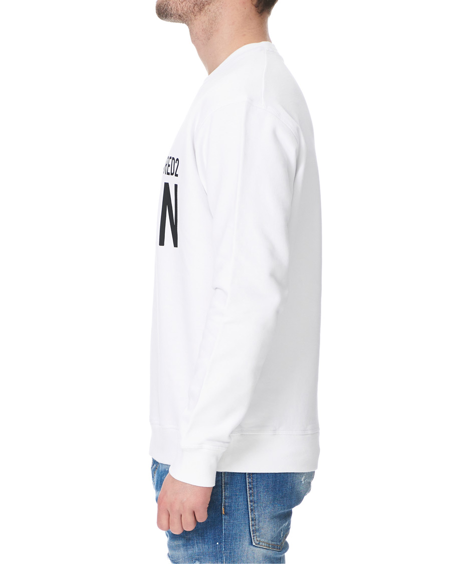 Uomini | Maglieria | Dsquared2 | Icon Sweatshirt White