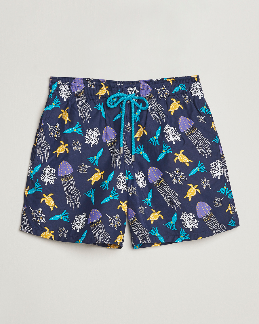 Uomini | Costumi da bagno | Vilebrequin | Moorea Swim Shorts Navy Blue