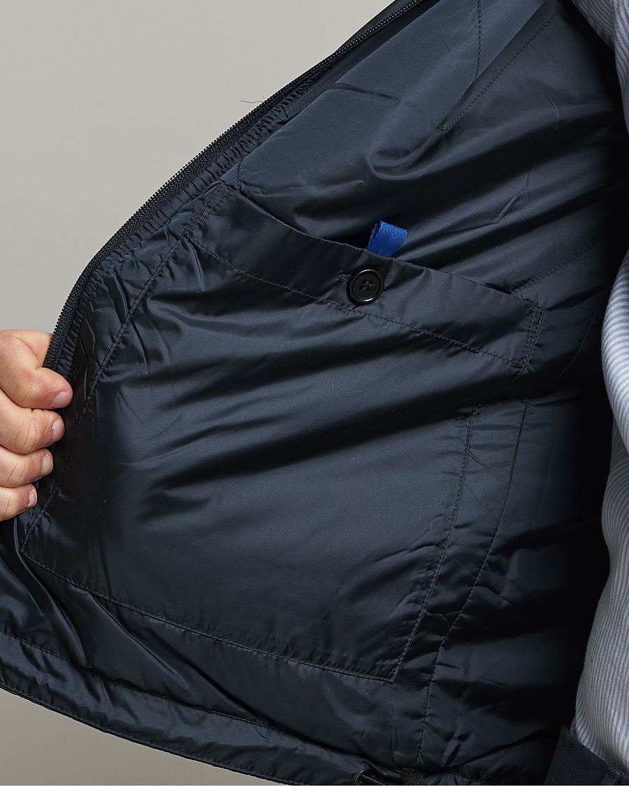 Uomini | Gilet | Aspesi | Vernes Nylon Gilet Navy