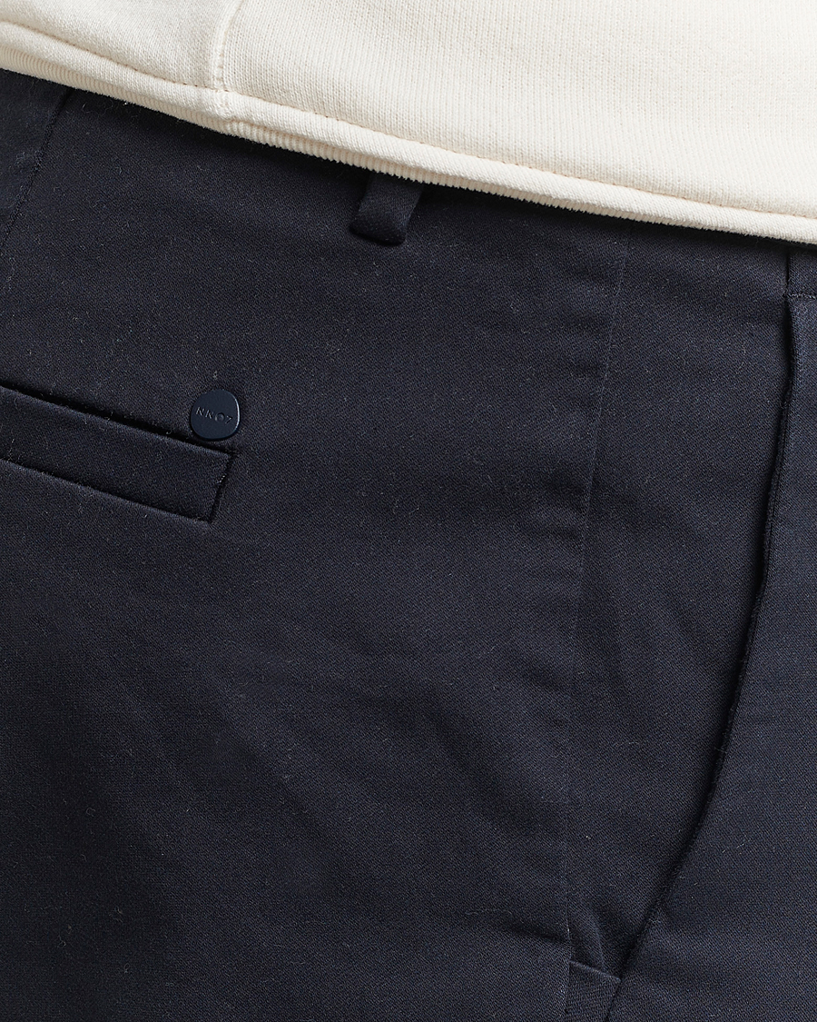 Uomini | Pantaloni | NN07 | Theo Regular Fit Stretch Chinos Navy Blue