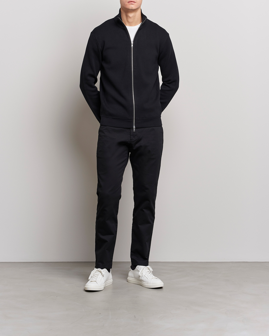 Uomini | Pantaloni | NN07 | Theo Regular Fit Stretch Chinos Black