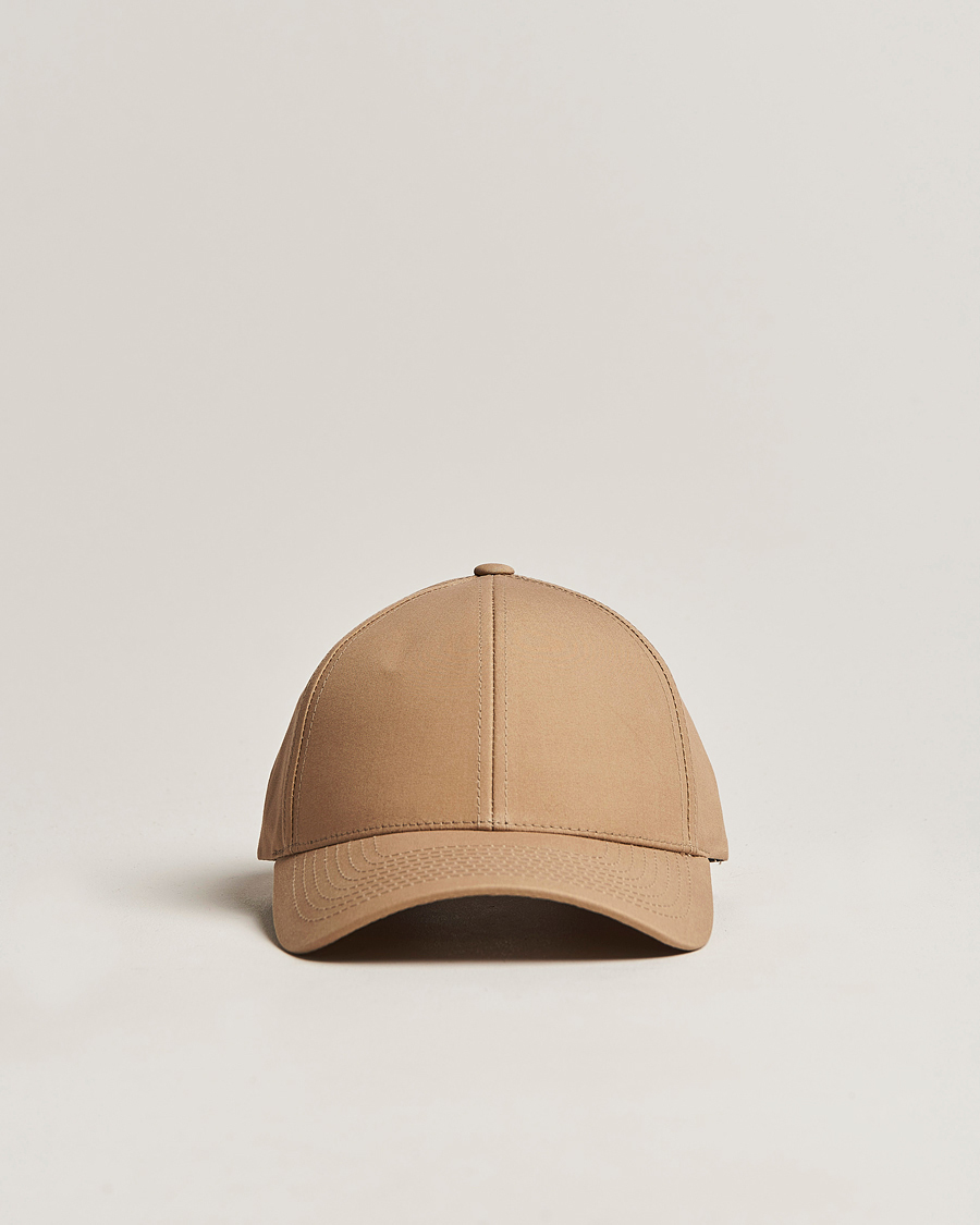 Uomini | Cappelli & Berretti | Varsity Headwear | Cotton Baseball Cap Sand Beige