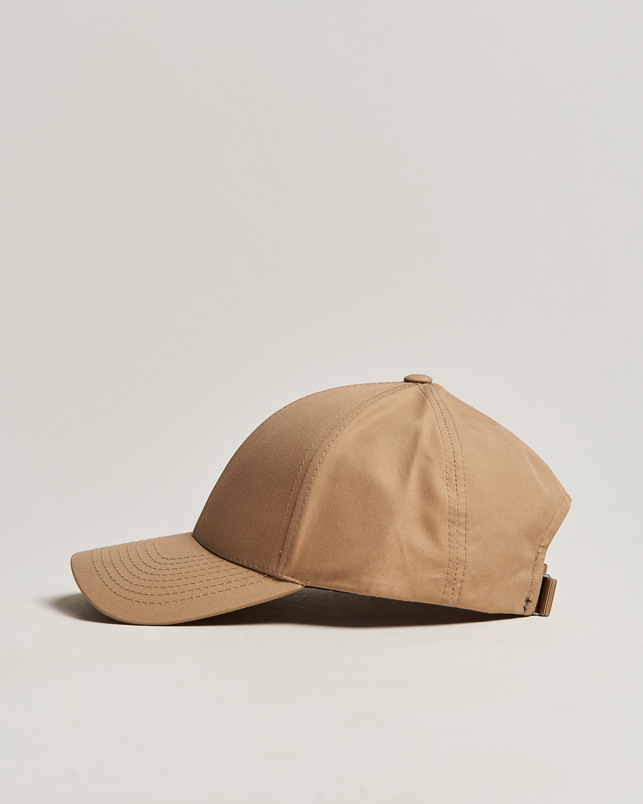 Uomini | Cappelli & Berretti | Varsity Headwear | Cotton Baseball Cap Sand Beige