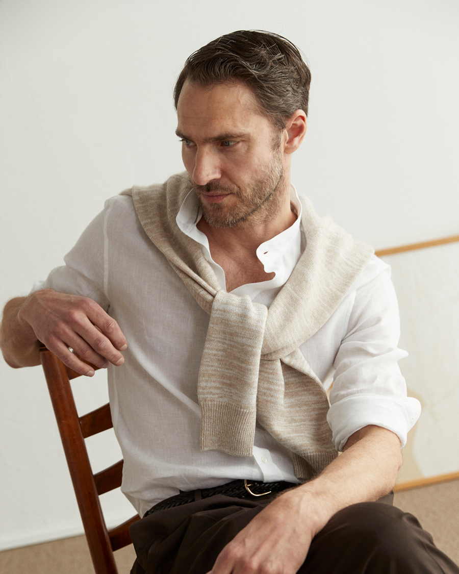 Uomini | Camicie | Brunello Cucinelli | Slim Fit Button Down Shirt White