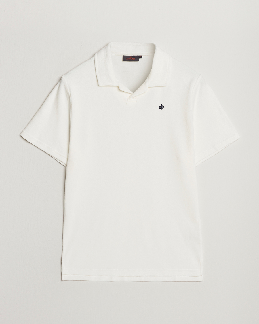Uomini | Polo | Morris | Delon Terry Jersey Polo Off White