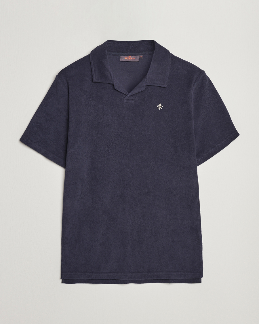 Uomini | Polo | Morris | Delon Terry Jersey Polo Old Blue