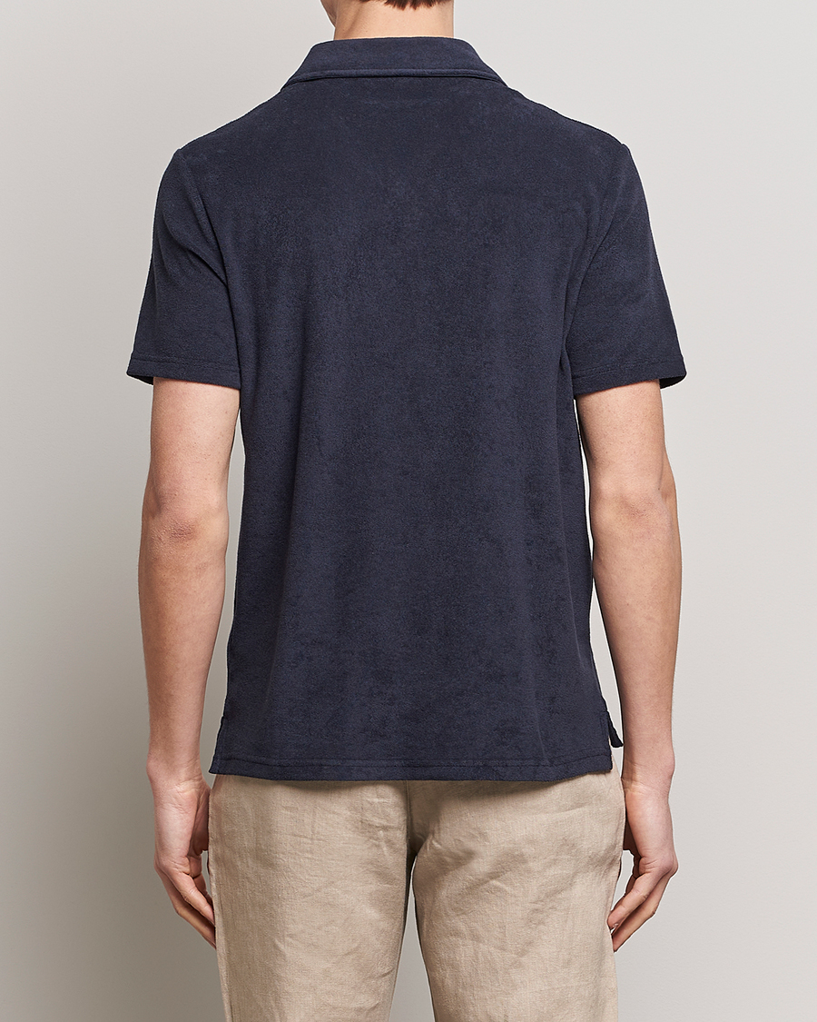 Uomini | Polo | Morris | Delon Terry Jersey Polo Old Blue