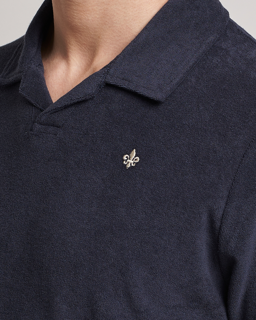 Uomini | Polo | Morris | Delon Terry Jersey Polo Old Blue