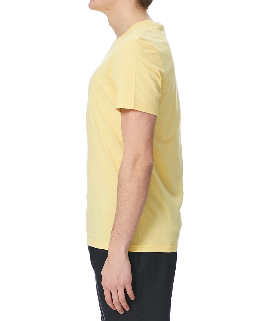 Uomini | T-shirt | Morris | Helton Logo Crew Neck Tee Yellow