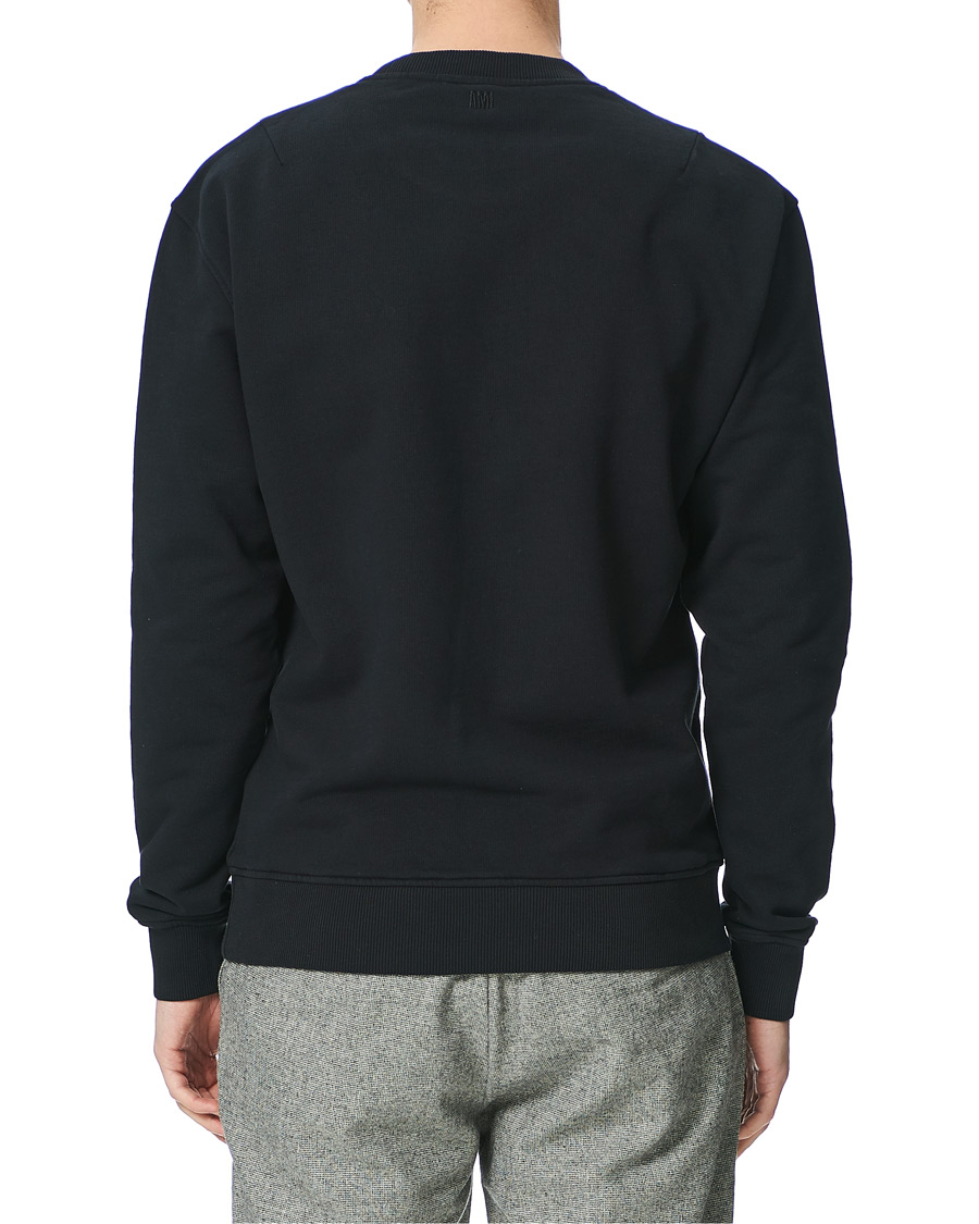 Uomini | Maglieria | AMI | Heart Logo Sweatshirt Black