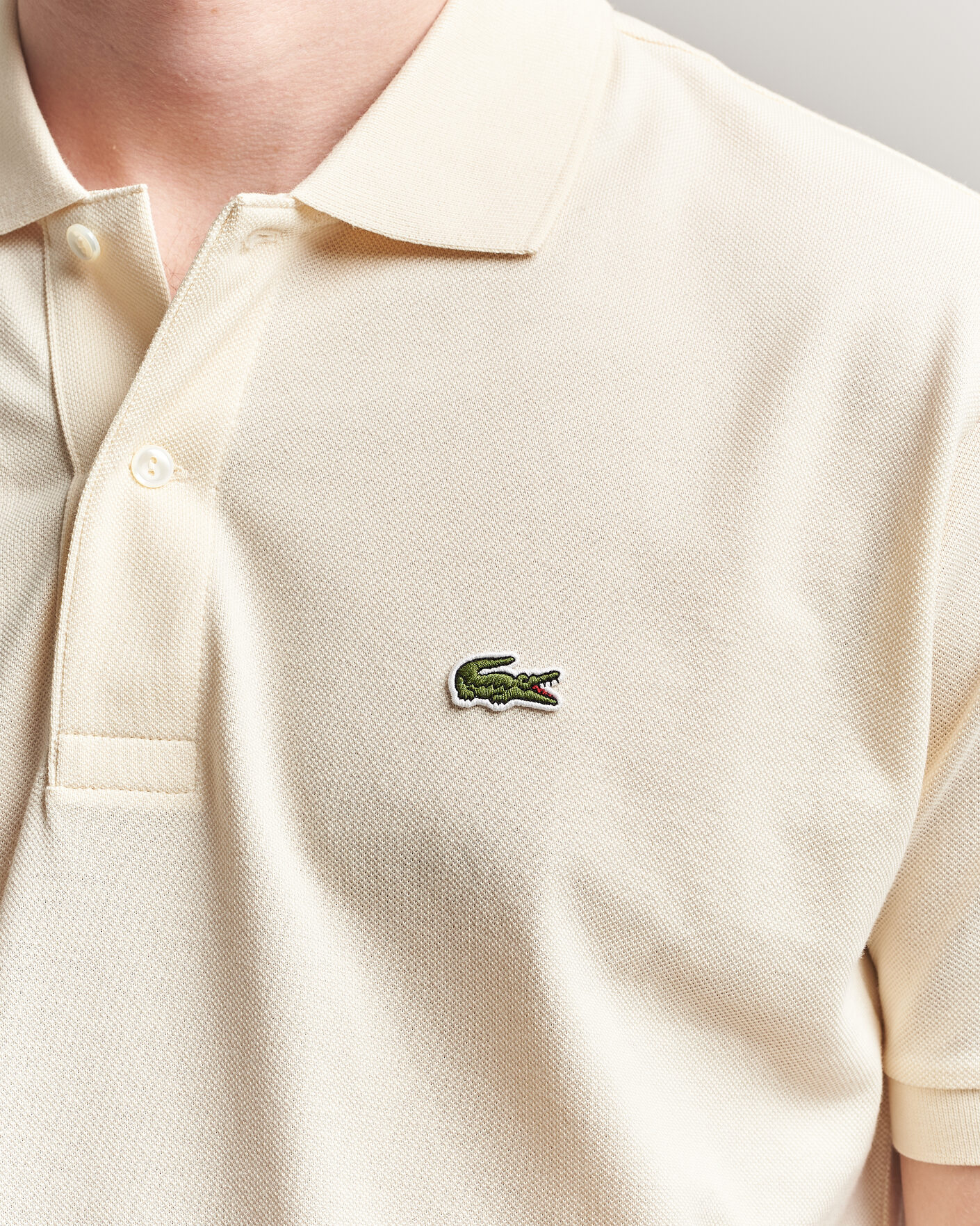 Uomini | Polo | Lacoste | Original Polo Piké Light Natural