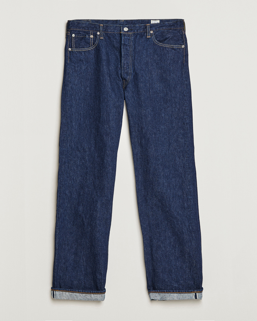 Uomini | Pantaloni | orSlow | Straight Fit 105 Selvedge Jeans One Wash