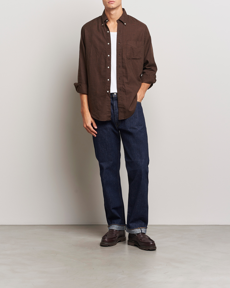 Uomini | Pantaloni | orSlow | Straight Fit 105 Selvedge Jeans One Wash