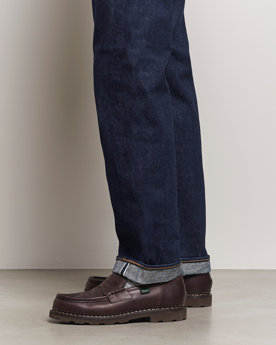 Uomini | Pantaloni | orSlow | Straight Fit 105 Selvedge Jeans One Wash