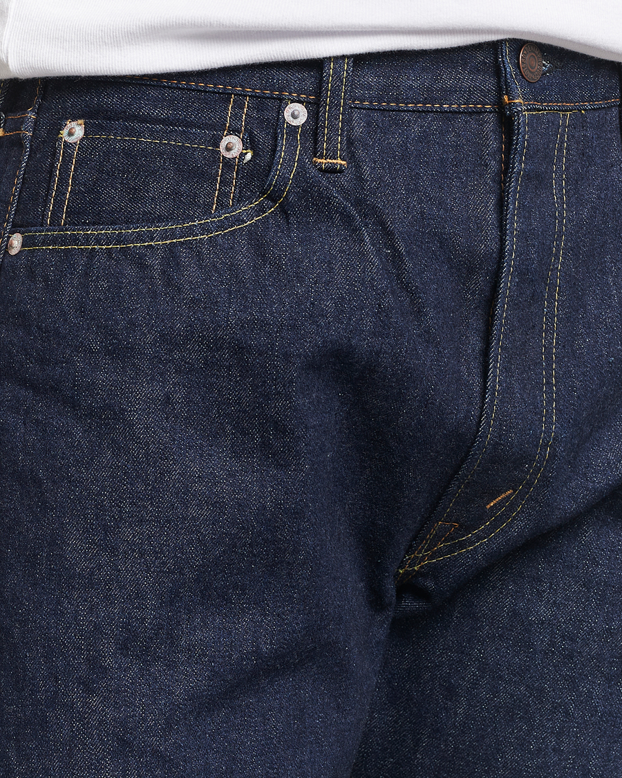 Uomini | Pantaloni | orSlow | Tapered Fit 107 Selvedge Jeans One Wash