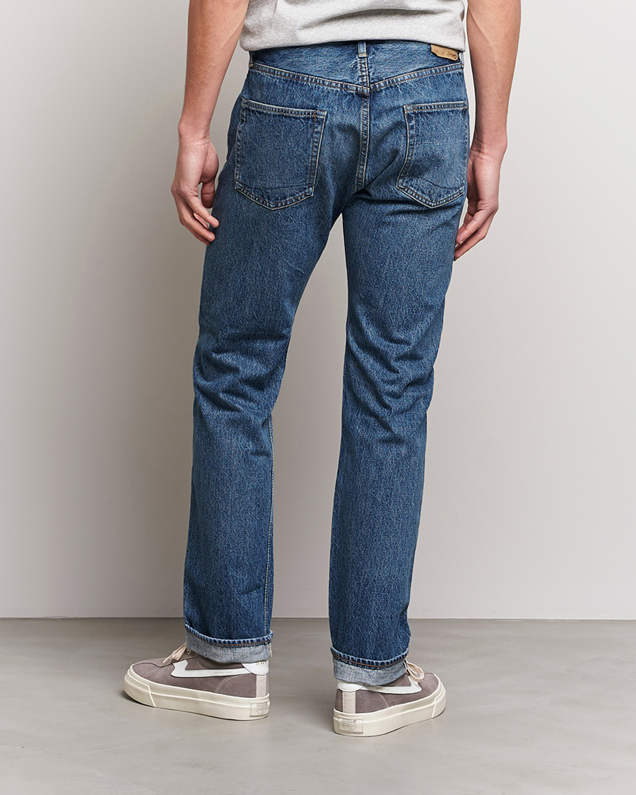 Uomini | Pantaloni | orSlow | Tapered Fit 107 Selvedge Jeans 2 Year Wash